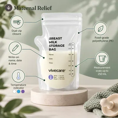 Breast Milk Storage Bags view 3