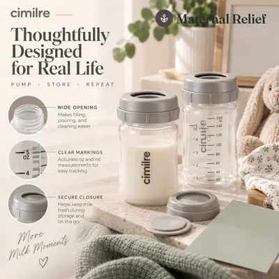 Milk Storage Bottles Set view 12