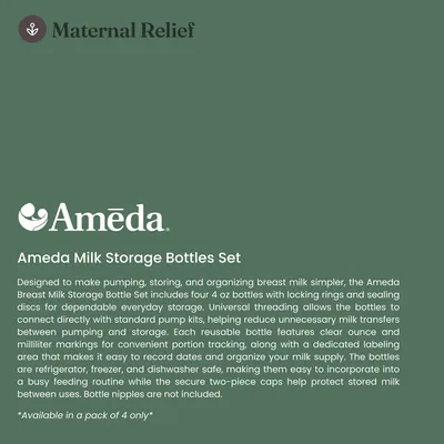 Milk Storage Bottles Set view 14