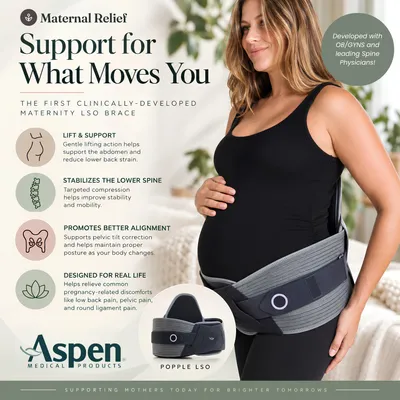 "The Popple" LSO Maternity Support Brace view 3