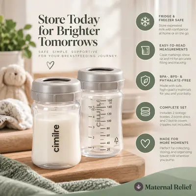Milk Storage Bottles Set view 10