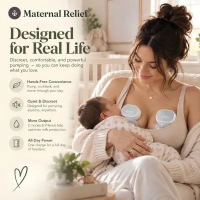 Wearable Hands-Free Breast Pump view 8