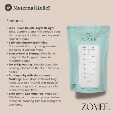 Breast Milk Storage Bags view 7