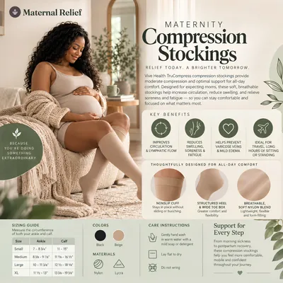 Maternity Compression Stockings view 3