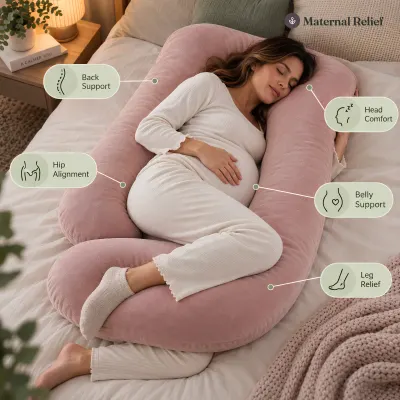 Full Body Pregnancy Pillow view 5
