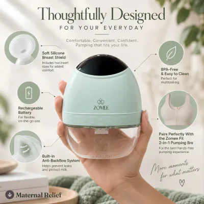 Wearable Hands-Free Breast Pump view 37