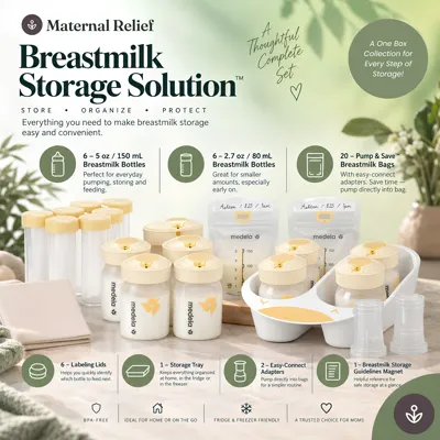 Milk Storage Bottles Set view 27