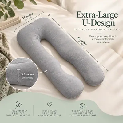 Full Body Pregnancy Pillow view 12
