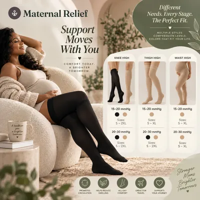 Maternity Compression Stockings view 4