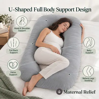 Full Body Pregnancy Pillow view 15