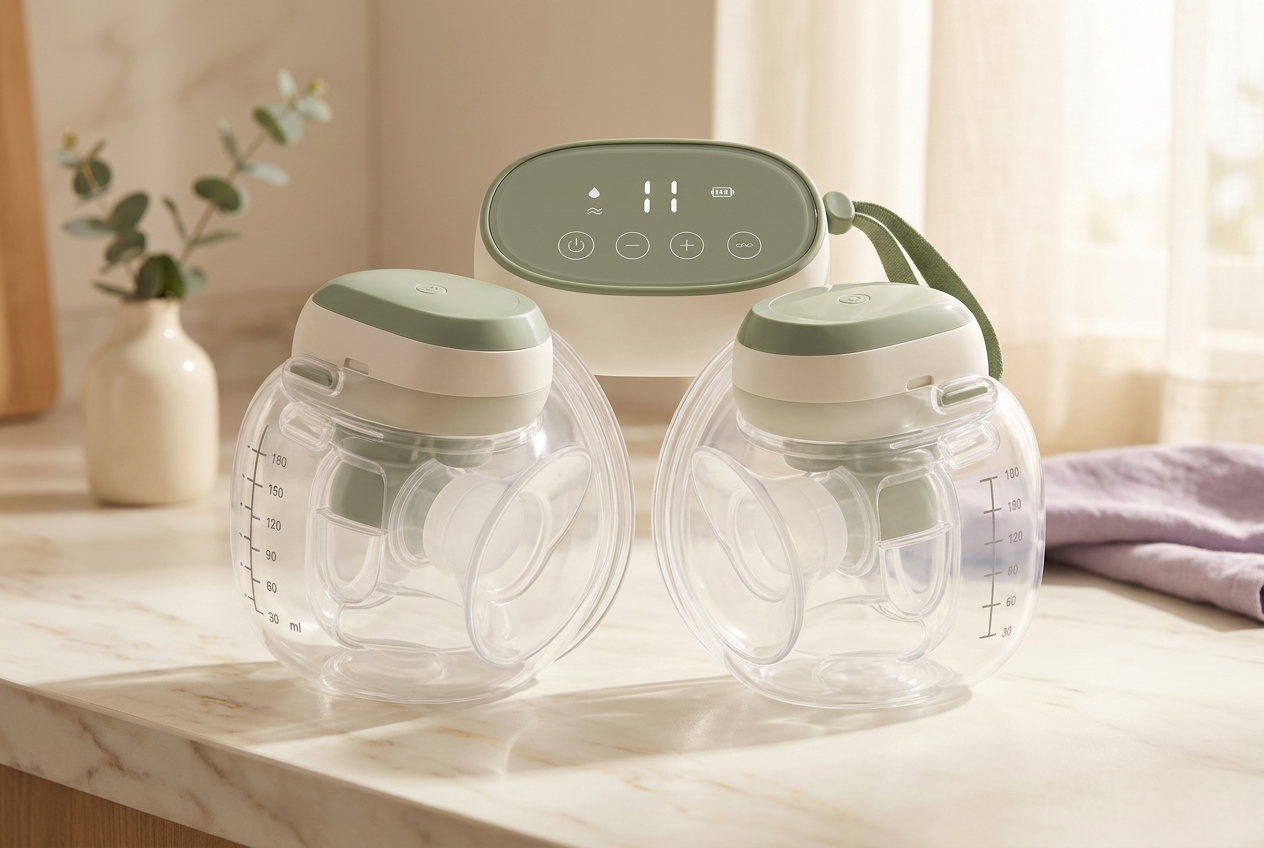 Wearable Hands-Free Breast Pump